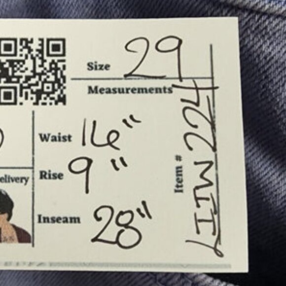 Joe's Light Blue Straight Leg Cropped Jeans Size 29 - Picture 10 of 10